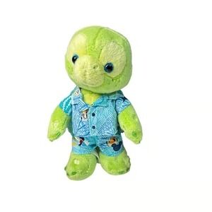 Disney Aulani Exclusive Olu Mel Turtle Plush with Hawaiian Outfit NWT!